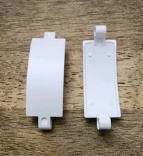 LEGO White Technic, Panel Curved 3 x 9 QTY 2. Part No. 5427.
