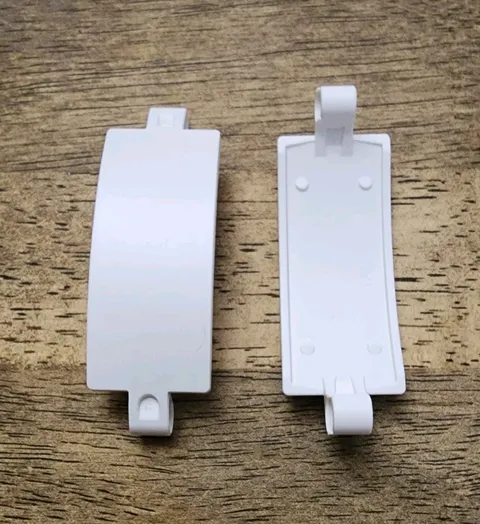 LEGO White Technic, Panel Curved 3 x 9 QTY 2. Part No. 5427.