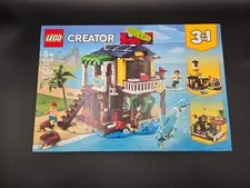 LEGO Creator 31118 Surfer Beach House 564 pcs 3-in-1 Set Dolphin Lighthouse