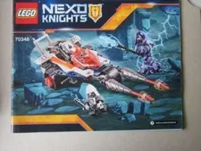 Lego Building Instructions Instruction Nexo Knights 70348