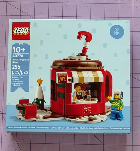 LEGO#40776 Limited Edition Hot Chocolate Stand 256 pieces (new & sealed)
