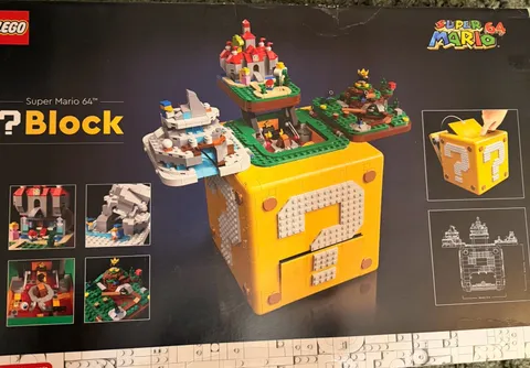 LEGO Super Mario 64 ? Block 71395 2064pcs 18+ Retired Complete Set