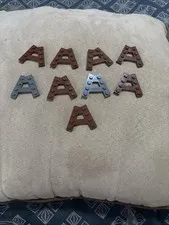 B LEGO New Wedge A-Plate Lot 9 15706 Reddish Brown 75904 70751 70226 70604 70601