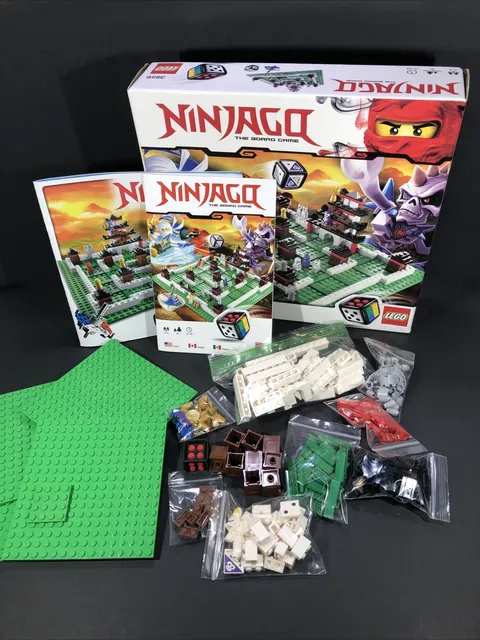 Lego 3856 Ninjago The Board Game Complete With Box & Instructions 2011 Retired