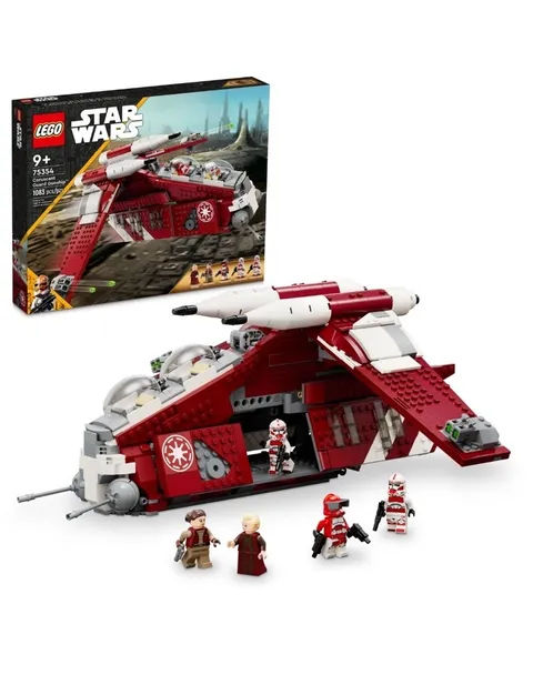Lego Star Wars 75354 Clone Coruscant Senate Guard Gunship Laat Commander Fox