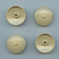 LEGO x 4 Tan Dish 4 x 4 Inverted (Radar) with Solid Stud 3960