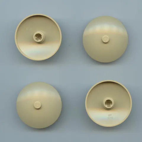 LEGO x 4 Tan Dish 4 x 4 Inverted (Radar) with Solid Stud 3960