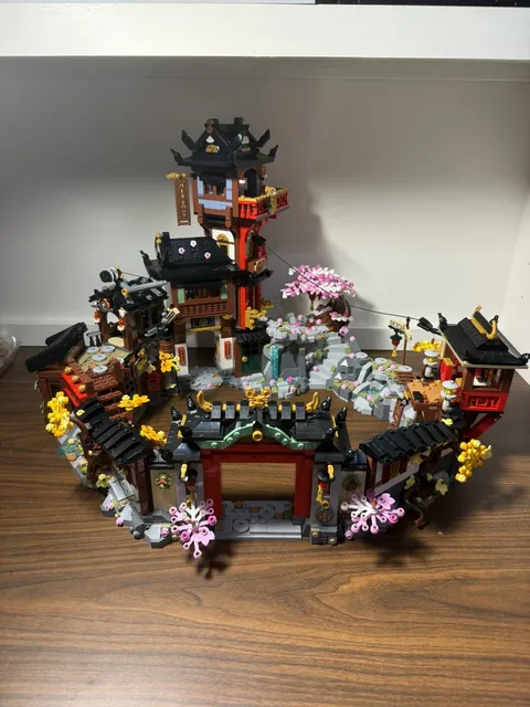 Lego Ninjago Old Town Build (No Minifigures) With Instructions(read Description