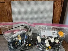 3.6lb Bulk Lot Genuine LEGO Tires WHEELS Car Parts +15" PlatePlate & Technic VTG