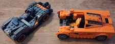 T Lego Lot 2 Assorted Speed Champions Partial Build 76918 76892