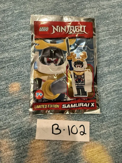 LEGO 891843 Ninjago Minifigure Samurai X Sons of Garmadon Sword Foil Pack NEW!