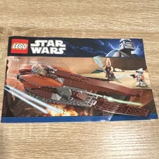 LEGO Star Wars Geonosian Starfighter 7959 Instruction Manual Booklet WIN 2011