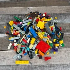 Large Lego Lot Bulk Assorted Building Parts Blocks Almost 2 Pounds