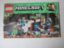 Lego Building Instructions Instruction Minecraft 21141