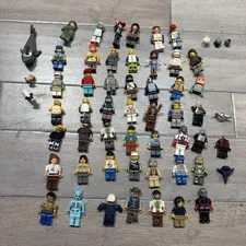 45+ Lego PEOPLE AND PARTS NICE Lot