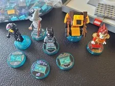 Lego Demensions Lot -Starter Pack (with Untested Console) + Legends of Chima