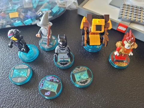 Lego Demensions Lot -Starter Pack (with Untested Console) + Legends of Chima