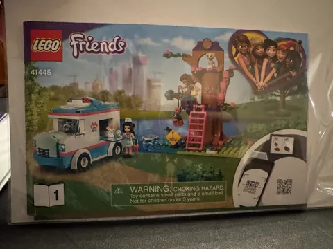 LEGO Friends Vet Clinic Rescue 41445 Instruction Manual ONLY TWO BOOKS