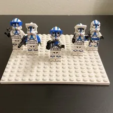 LEGO Star Wars Minifigure Lot: 501st Clones