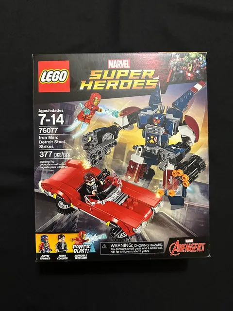 LEGO Marvel: Iron Man: Detroit Steel Strikes (76077), Factory Sealed