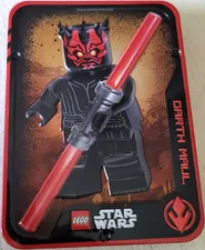 NEW SEALED LEGO Star Wars Darth Maul Minifigure in Metal Box 912509