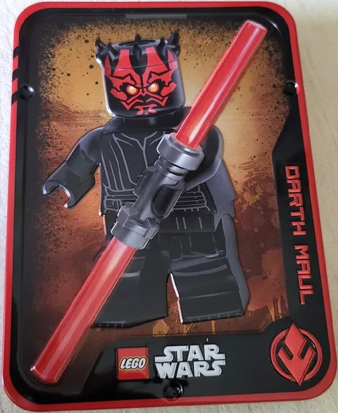 NEW SEALED LEGO Star Wars Darth Maul Minifigure in Metal Box 912509