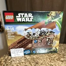 LEGO Star Wars Jabba's Sail Barge 75020 (NISB) 850 pcs Complete Set Box Poster 
