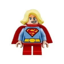 LEGO - Super Heroes - Super Girl - Mini Figure - Short Legs