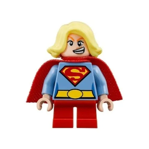 LEGO - Super Heroes - Super Girl - Mini Figure - Short Legs