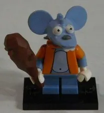 Lego Minifigure Itchy The Simpsons Series 1 Collectible Figure TV Show (71005)