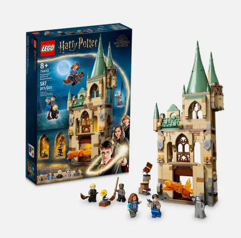 New Sealed LEGO Harry Potter: Hogwarts Room of Requirement (76413) Retired OEM