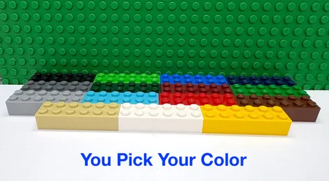 LEGO 2x8 Brick Block "You Pick Your Color and Qty" NEW
