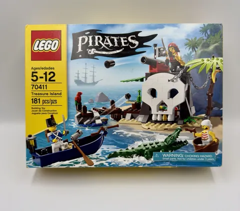 LEGO Pirates 70411 Treasure Island Factory Sealed *box wear*