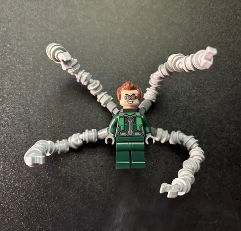 LEGO Dr. Octopus Plastic Minifigure with Tentacles Accessory