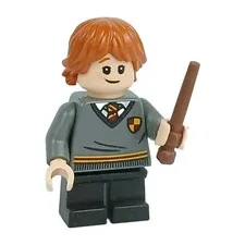 LEGO® Harry Potter: Ron Weasley Gryffindor Sweater Minifigure™  Set hp273