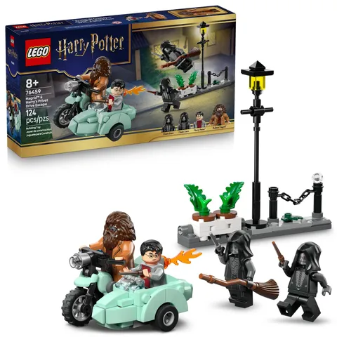 LEGO Harry Potter Hagrid & Harry’s Privet Drive Escape Building Multicolor