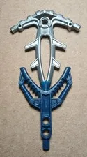 2004 Bionicle Weapon Hordika Fin Barb with Flat Silver Part 50924