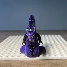 LEGO NINJAGO Pythor P. Chumsworth Minifigure Purple Snake Black Arms