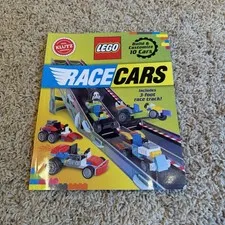 LEGO Klutz Race Cars Build Customize 10 Cars Instruction Manual Only No Track