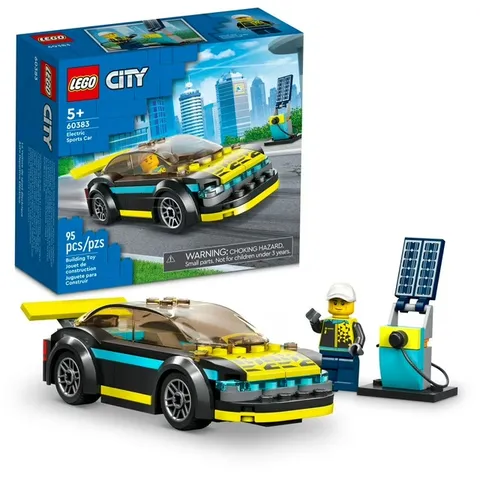 LEGO City 60383 Electric Sports Car | Toy Race Car | Factory Sealed!!