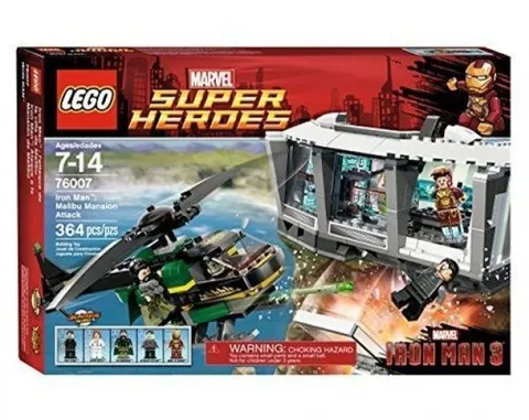 LEGO 76007 Super Heroes Iron Man Malibu Mansion Attack