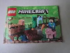 Lego Creator Building Instructions Instruction Minecraft 21133 
