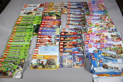(60+) Lego Instruction Manual Lot Ninjago Minecraft Jurassic World City Friends