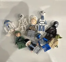 LEGO Star Wars Minifigure Lot 9 figs