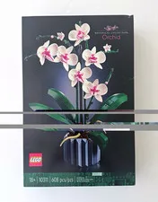 LEGO Icons Botanical Collection Orchid 10311 Complete Set 608 pcs Age 18+ - NIB