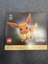 LEGO Pokemon Eevee #72151 Collectible Building Set 587 Pcs Brand New Sealed Box