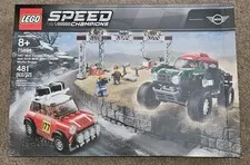 Lego 75894 2019 Speed Champions 1967 MINI Cooper & 2018 John Cooper Works Buggy