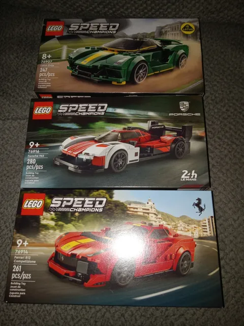 LEGO Speed Champions Lot 76914, 76907 and 76916 Brand New