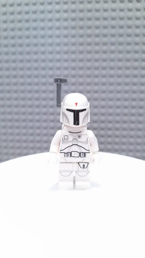 Lego Star Wars Boba Fett - White #sw0631