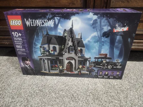 LEGO Wednesday Morticia's Cottage Building Toy, 1002 Pieces, For Ages 10+